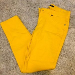 1822 yellow skinny jeans